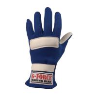 G-FORCE G5 Racing Gloves Child Medium Blue