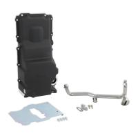Holley Rear Sump Engine Oil Pan - GM LS-Series - Aluminum