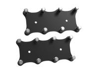 Holley Coil Pack Style Ignition Coil Bracket - GM LS-Series - Pair - Aluminum