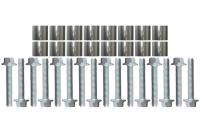 Ict Billet 1/2 in Ignition Coil Spacer - GM LS-Series - Set of 16 - Aluminum
