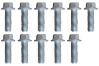 Ict Billet Hex Head Valley Cover Bolt Kit - GM LS-Series - Set of 11 - Steel