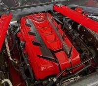 2020-2026 C8 Corvette Painted Engine Cover Center Overlay