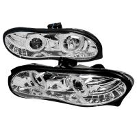 Chevrolet Camaro 98-02 Halo Projector Headlights Chrome