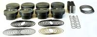 Mahle Pistons Forged Piston and Ring - GM LS-Series - 4.075 in Bore