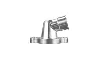 March Performance 15 Degree Water Neck - GM LS-Series - 1-1/2 in ID Hose Barb