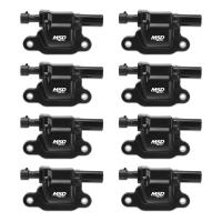 Msd Ignition Blaster Ignition Coil Pack - GM LS-Series - Set of 8 - Black