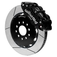 2014-2019 Corvette C7 Wilwood FNSL6R 14.00" Front Brake Kit Slotted Black