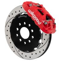 2014-2019 Corvette C7 Wilwood XRS6R 13.06" Front Brake Kit Drilled/Slotted Red