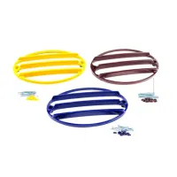 1997-2004 Corvette C5 Tail Light Louvers, Custom Painted