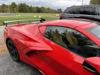 2020-2026 C8 Corvette Painted Side Quarter Window Overlays