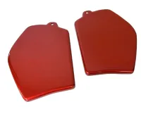 2020-2026 C8 Corvette Painted Front Strut Tower Covers Set w/o Mag Ride