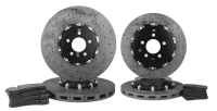 RacingBrake C8 Corvette Z51 345/350mm CCB Rear Rotor Upgrade
