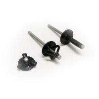 C8 Corvette Black Aluminum Split Rivets - 28 Long Rivets Only ACS Composite