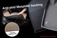 3D MAXpider Complete Set Custom Fit All-Weather Floor Mat CAMARO 2016-2024 KAGU BLACK R1 R2