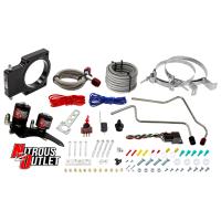 Nitrous Outlet GM 90mm 2007-2013 Truck Hard-line Plate System - Gas/E85 (5-55psi