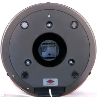 C5 Corvette in Silver LED Wall Clock 14"