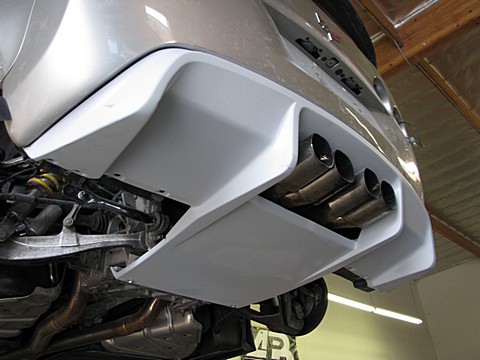 APR Rear Diffuser for the 2005-Up Chevrolet Corvette C6 / C6 Z06, (coil-over system only)