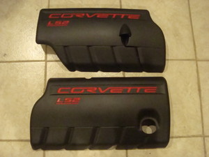 C6 Corvette Stock GM OEM LS2 Fuel Rail Covers, 2005-2007 LEFT Side