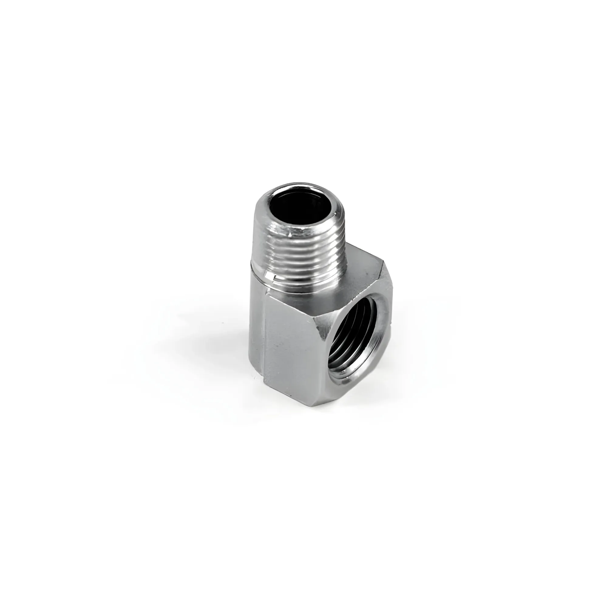1/8 x 1/8 Inch NPT 90 Degree Fitting Male/Female Nitrous Outlet