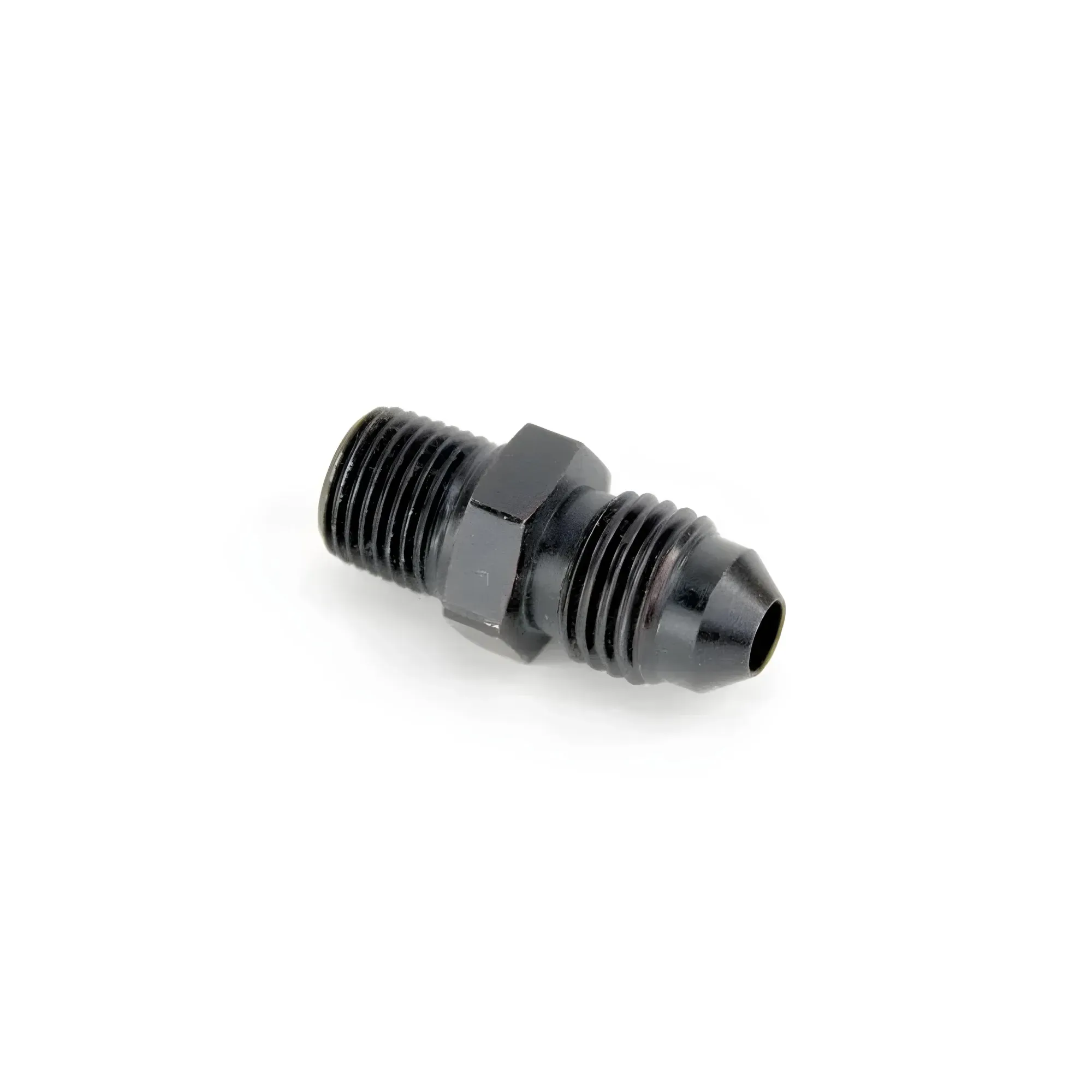 1/8 Inch NPT x 4AN Straight Filter Fitting Male/Male Nitrous Outlet