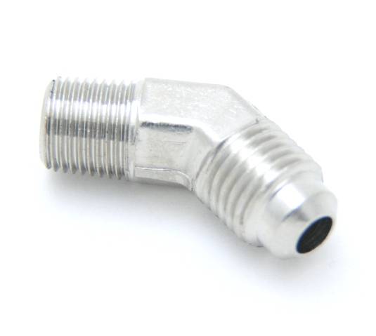 1/8 Inch NPT x 4AN 45 Degree Jet Fitting Male /Male Nitrous Outlet