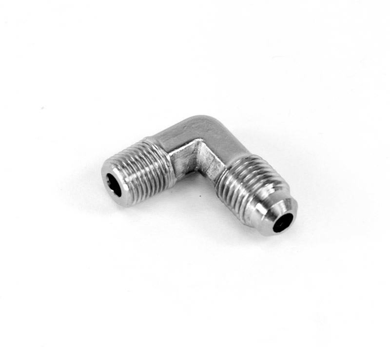 1/8 Inch NPT x 4AN 90 Degree Jet Fitting Male/Male Nitrous Outlet