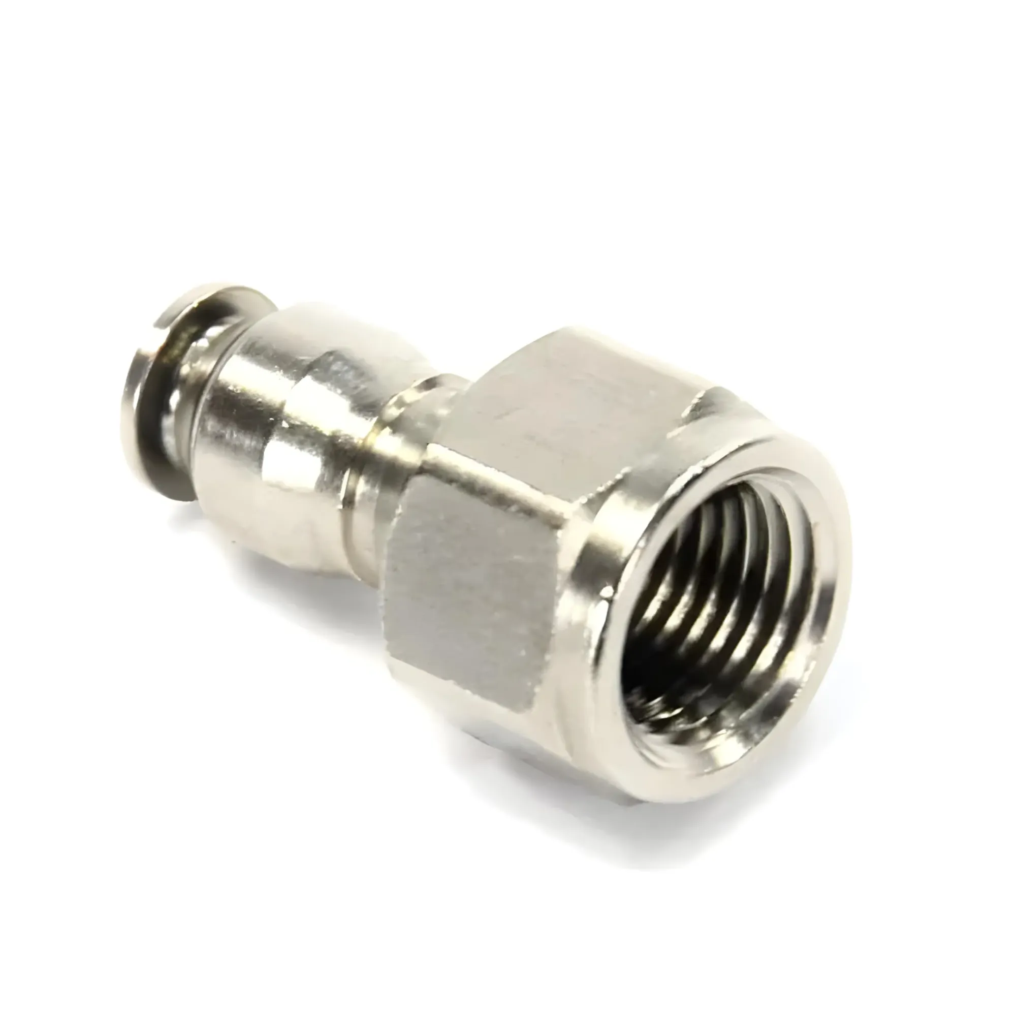 1/8 Inch Tube x 3AN Female NPT Push-to-Connect Fitting Nitrous Outlet