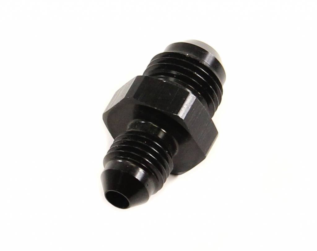 4AN Swivel x 6AN Expander Straight Fitting Female/Male Black Aluminum Nitrous Ou