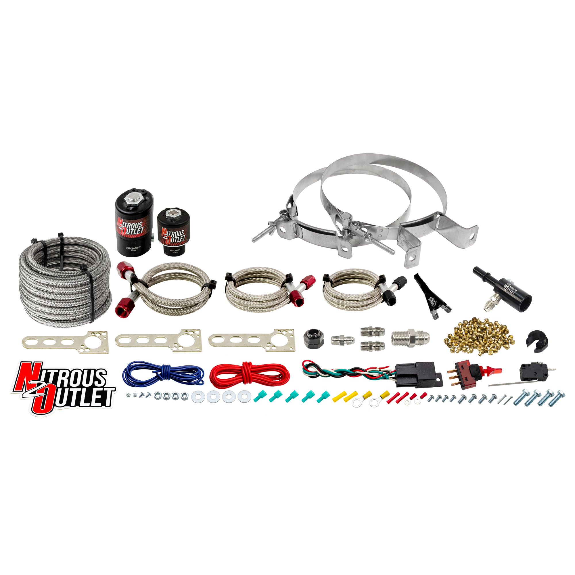 Nitrous Outlet Dodge 4.7/5.7/6.1 EFI Single Nozzle System - Gas/E85 (5-55psi)(35