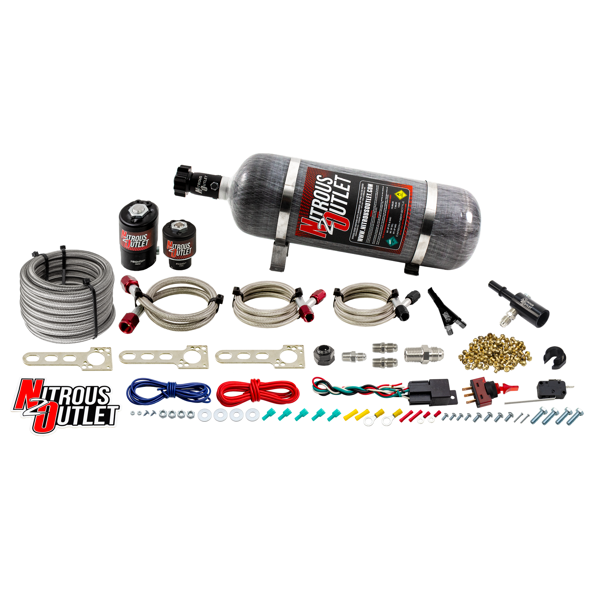 Nitrous Outlet Dodge 4.7/5.7/6.1 EFI Single Nozzle System - Gas/E85 (5-55psi)(35