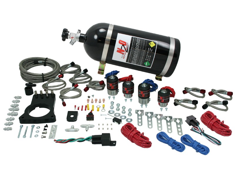 Nitrous Outlet GM EFI Single Nozzle Dual Stage Nitrous Oxide System