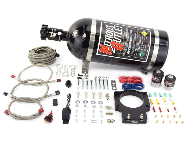 Nitrous Outlet LS1 90mm/LS2 EFI Plate Wet System, C5 Corvette and 2005-2007 Corvette