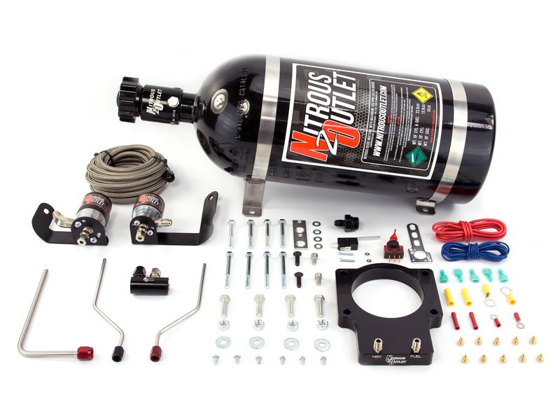 Nitrous Outlet 90mm LS3 Corvette Wet Plate Nitrous System