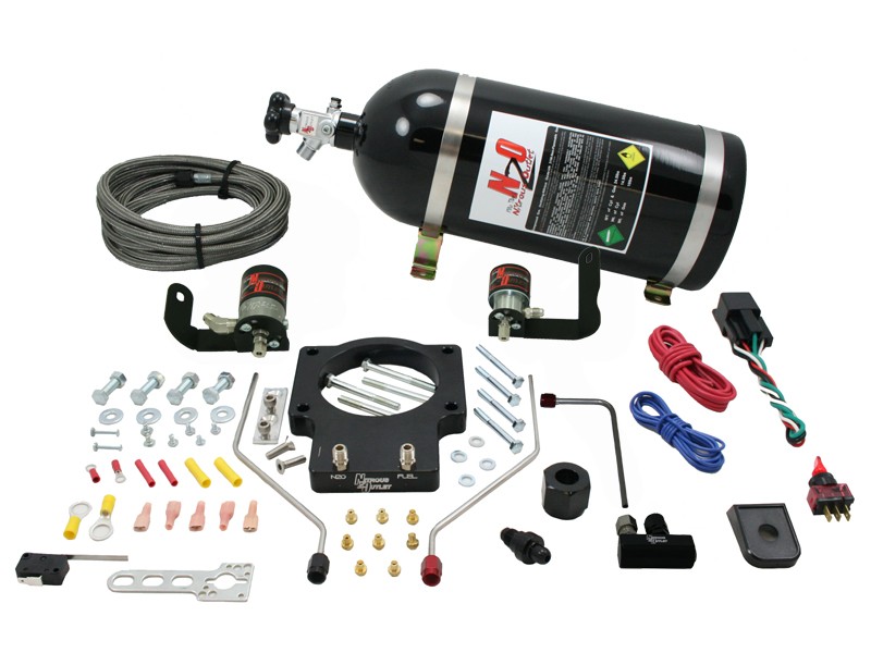 Nitrous Outlet 92mm Fast Intake 06-13 C6/Z06 Corvette Plate System