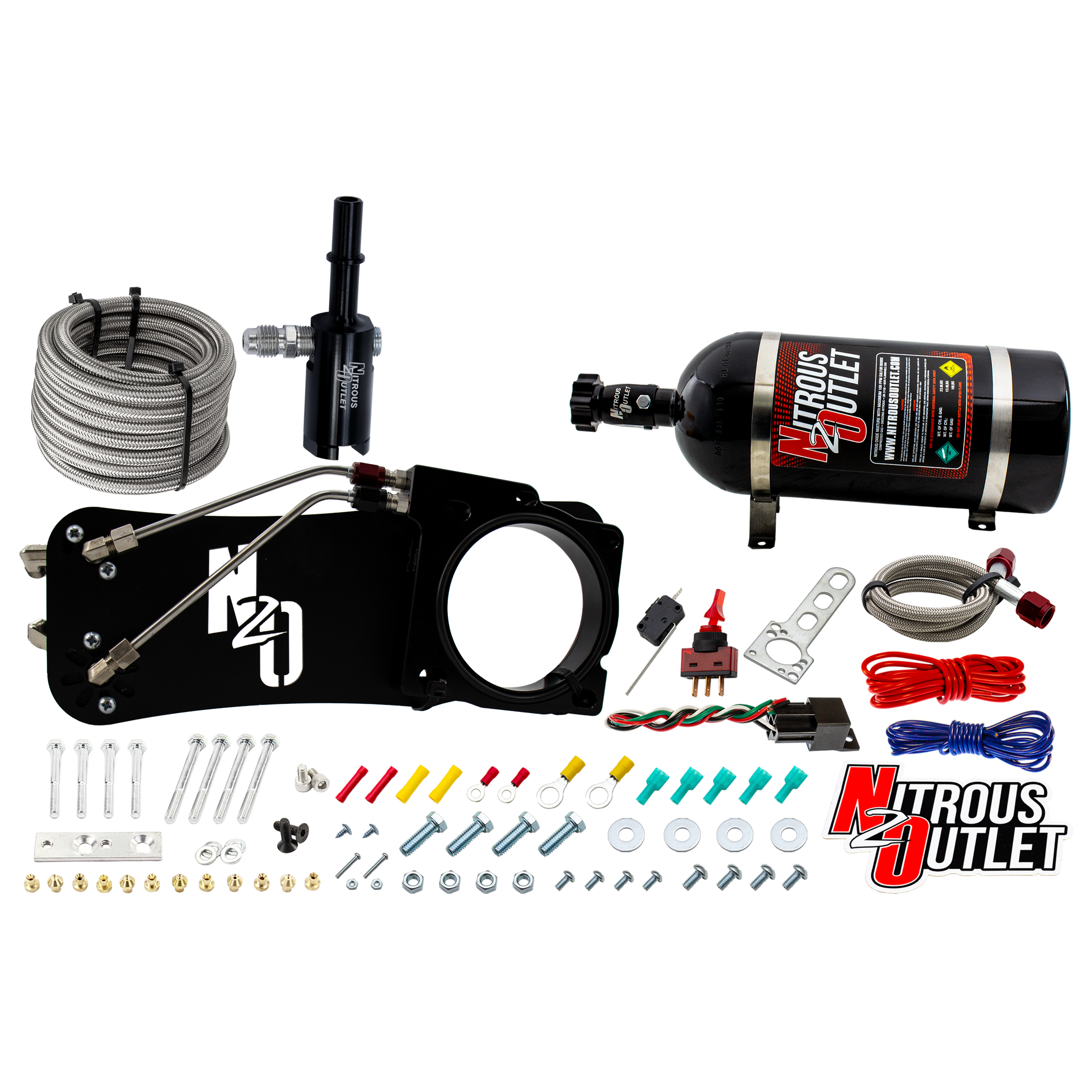 Nitrous Outlet Dodge 90mm 2009-2019 Challenger/Charger/300C/2005-2008 Magnum 5.7