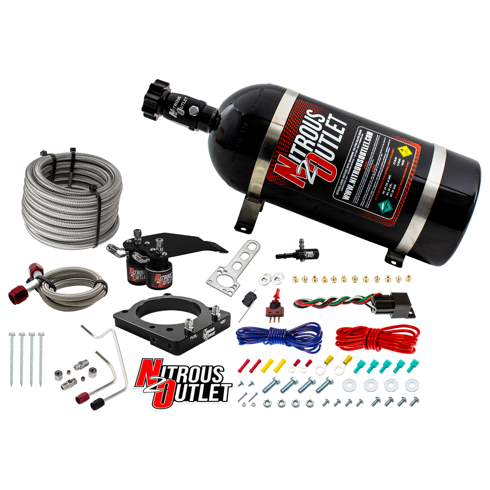 Nitrous Outlet Dodge 2011-2019 Challenger/Charger/SRT8 Jeep/2018-2019 Durango 6.