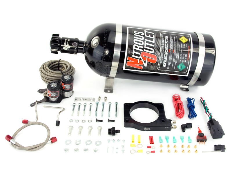 Nitrous Outlet, GM 2012+ Camaro ZL1 Hardline Plate Nitrous Oxide System