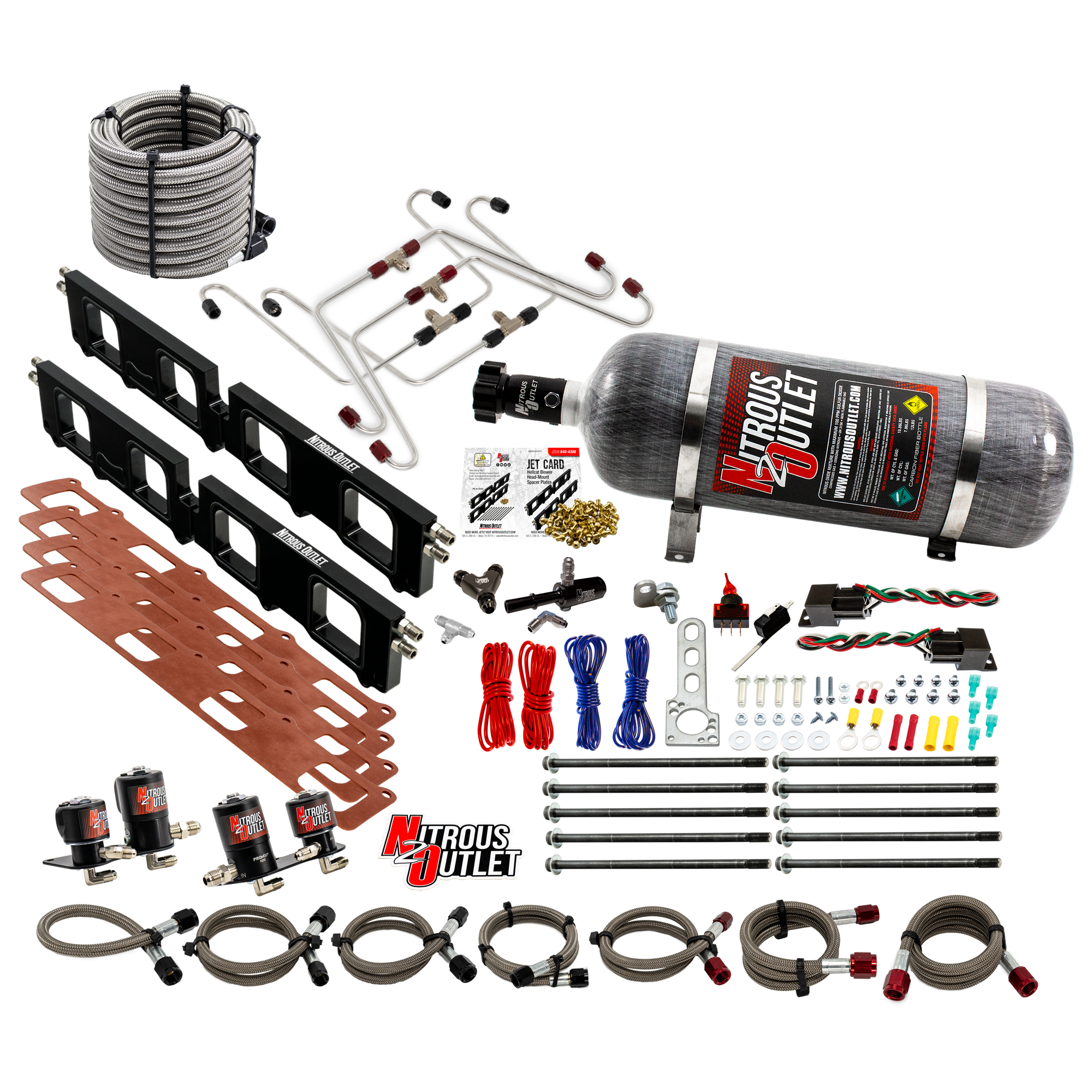 Nitrous Outlet Dodge 2015-2023 6.2L Hemi Hellcat Challenger/Charger/Red Eye/Demo