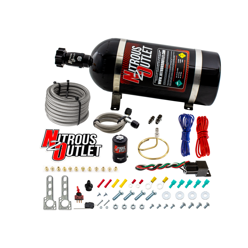 Universal EFI Dry Large Distribution Ring System 35-200 HP No Bottle Nitrous Out