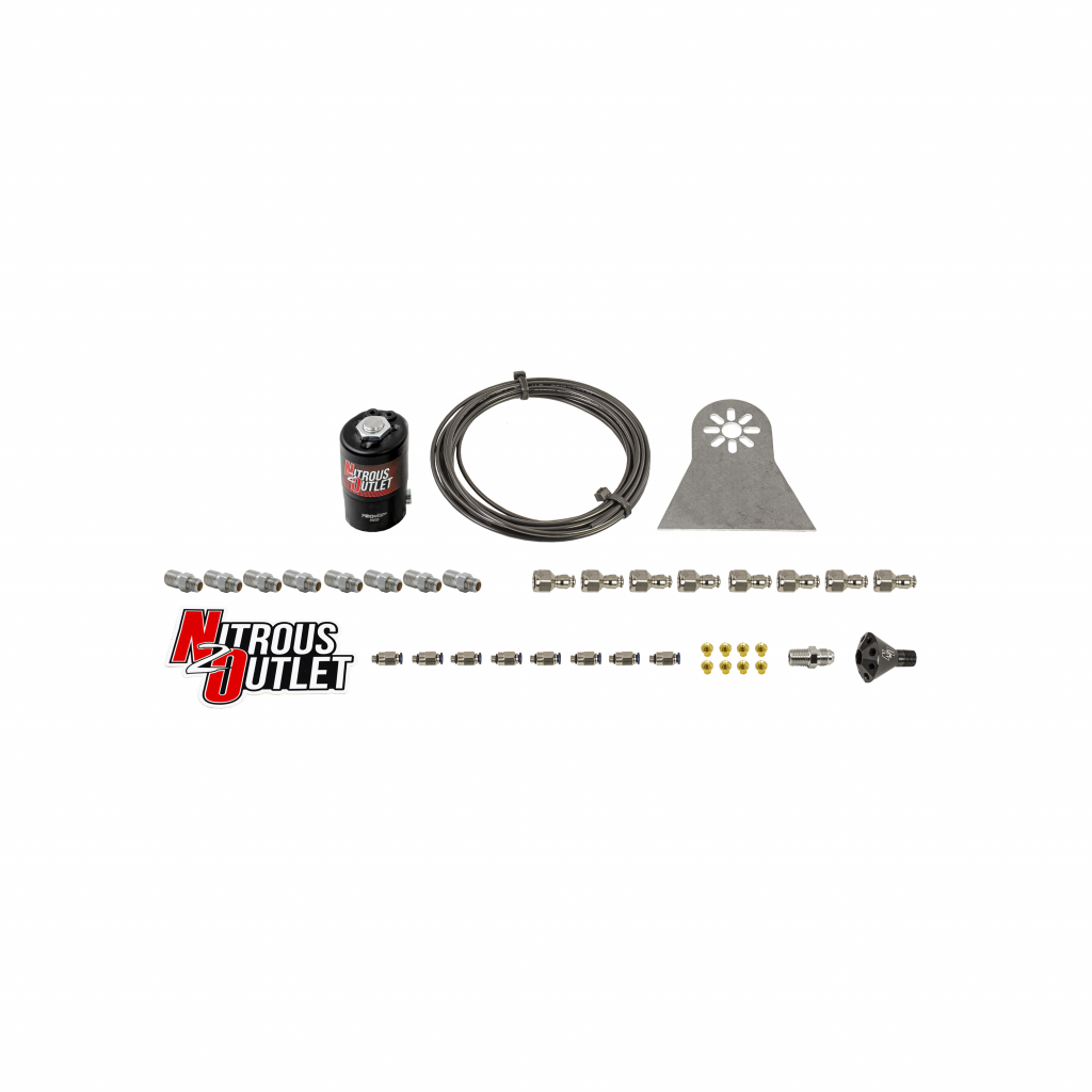 8 Cylinder Solenoids forward Direct Port Conversion Kit .122 Nitrous Solenoid .1