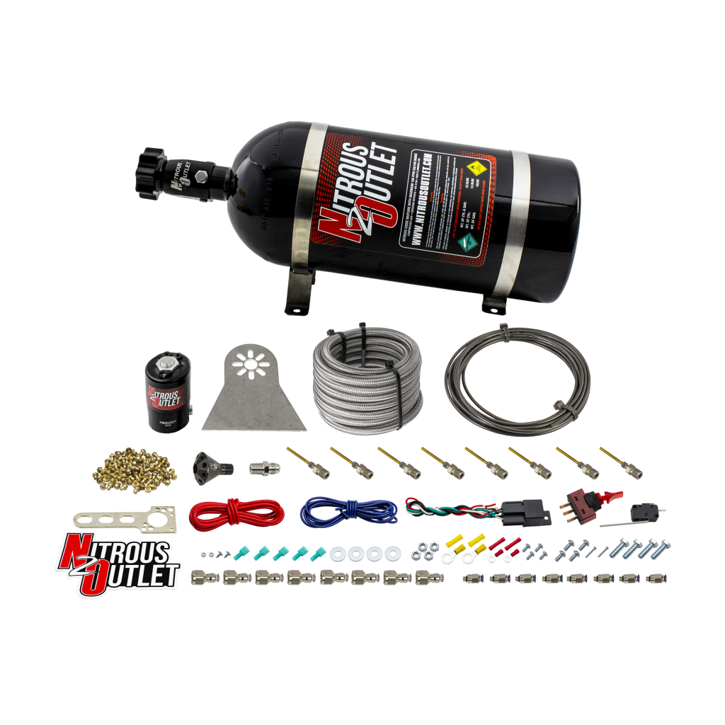 8 Cylinder Direct Port System .112 Nitrous Solenoids .177 Fuel Solenoids Nylon H