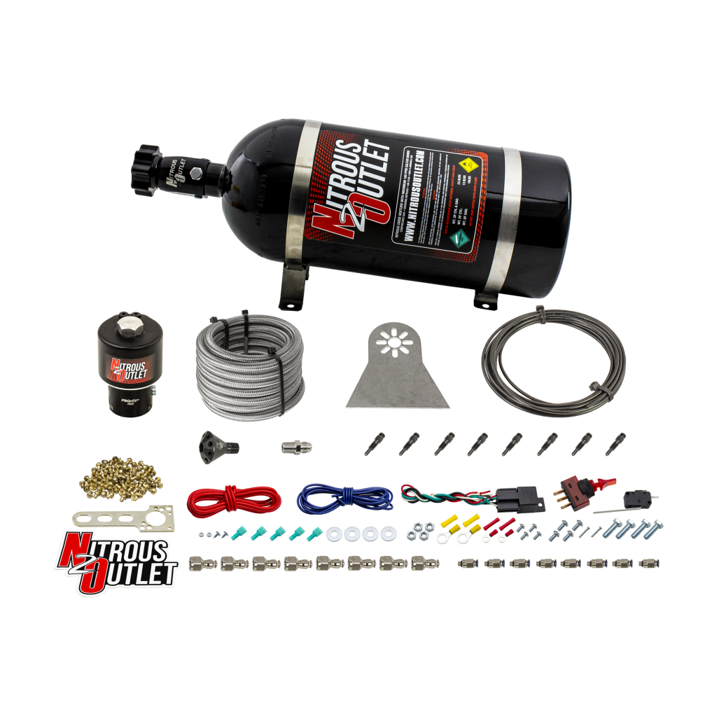 8 Cylinder Direct Port System .122 Nitrous Solenoids .177 Fuel Solenoids Nylon H