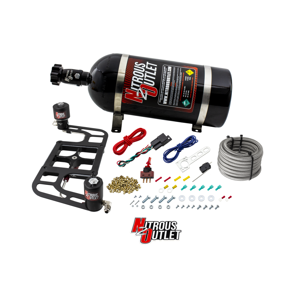 4500 Stinger 3 Race System Hard-line .178 Trashcan Nitrous Solenoid .310 Fuel So