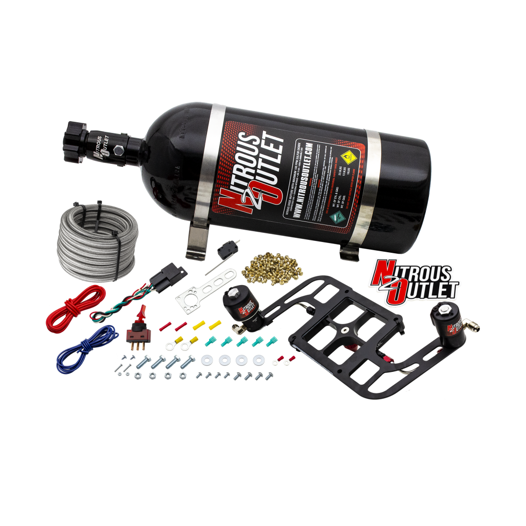 4500 Stinger 4 Race System Hard-line .178 Trashcan Nitrous Solenoid .310 Fuel So