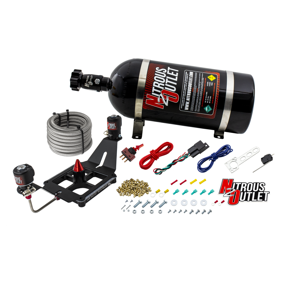 4500 Stinger 3 Solenoid Forward Conversion Kit Hard-line .122 Nitrous Solenoid .