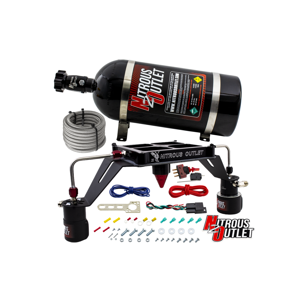 4500 Stinger 3 Race System Hard-line .178 Trashcan Nitrous Solenoid .310 Fuel So