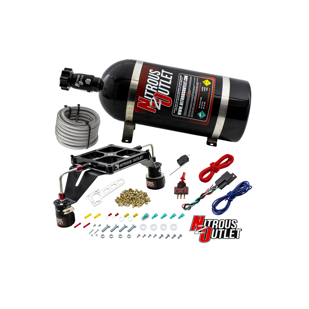 4500 Stinger 4 Race System Hard-line .178 Trashcan Nitrous Solenoid .310 Fuel So