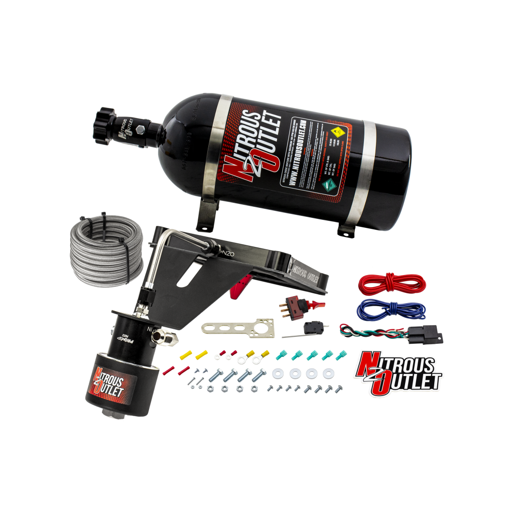 4500 Stinger 2 Dry Race System Hard-line .178 Trashcan Solenoid Nitrous Solenoid