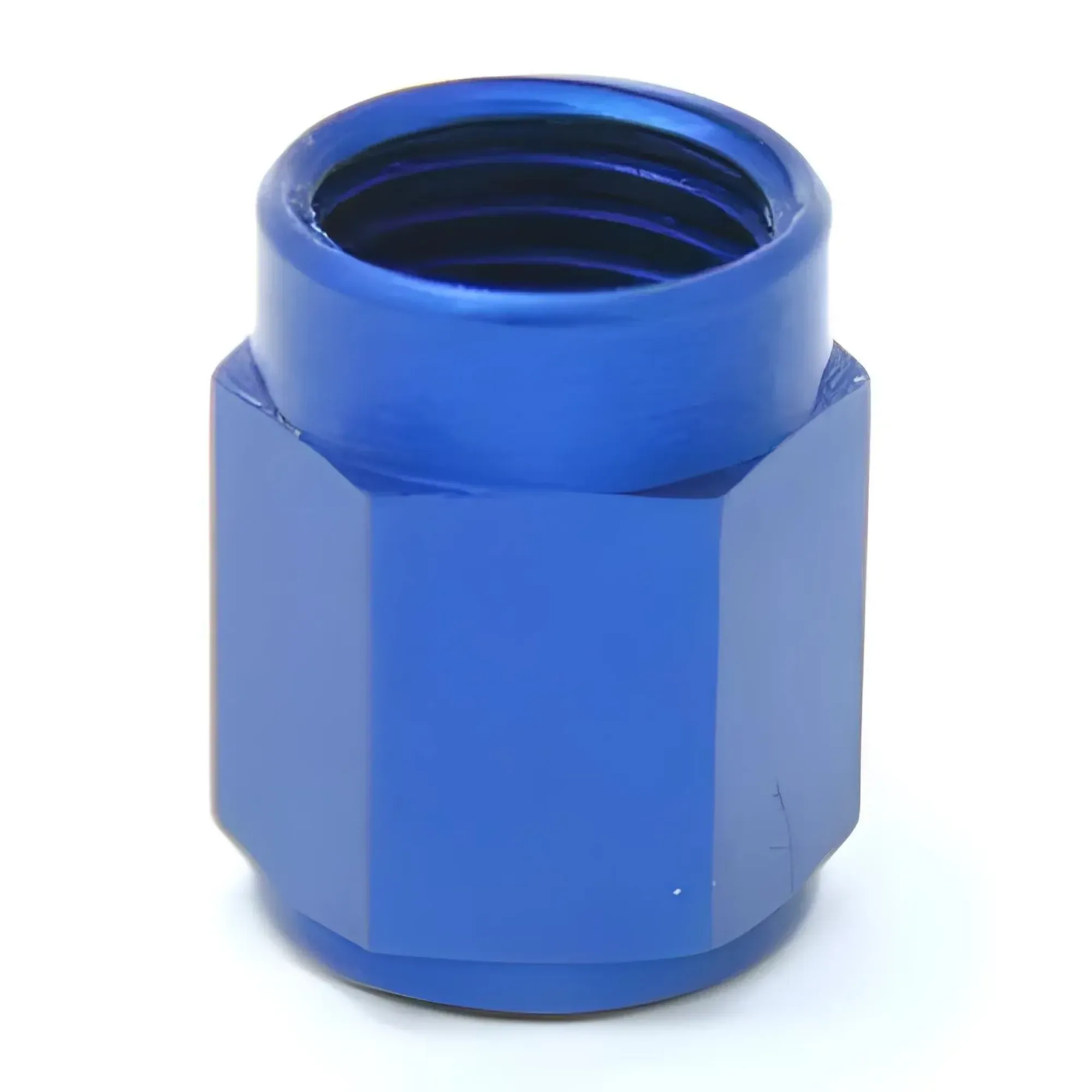 Nitrous Outlet 3AN Blue B-Nut, 60-57300-BL-03