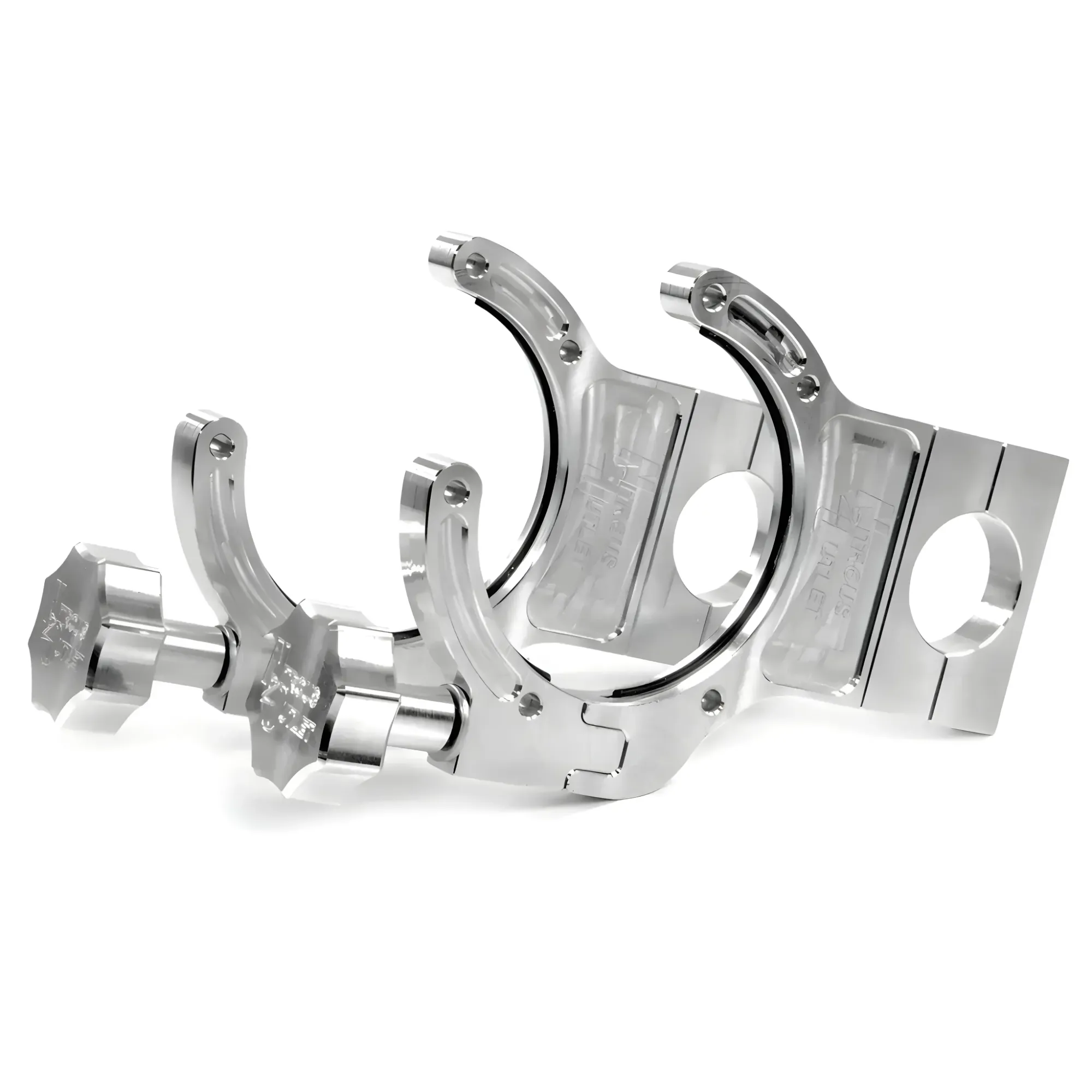 Nitrous Outlet Billet Bar Mount Fire Supression Bottle Brackets - 1-1/2" Bar, 00